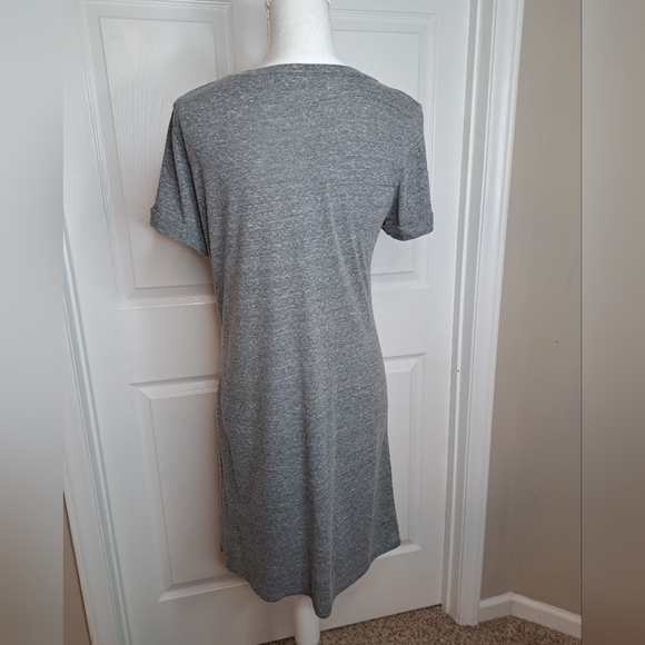 THE IMPECCABLE PIG CUT-OUT T-SHIRT DRESS, GRAY L - Picture 6 of 9
